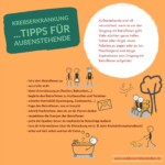 Tipps für Außenstehende Krebs und Tipps für Außenstehende
